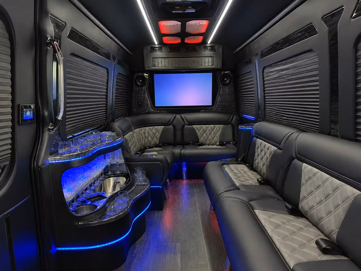 corporate and employee shuttle bus rentals in tulare