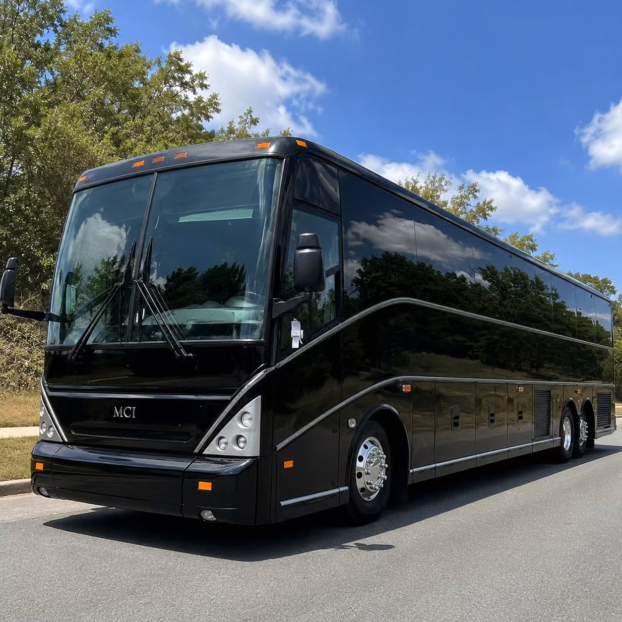 corporate event bus rentals in tulare