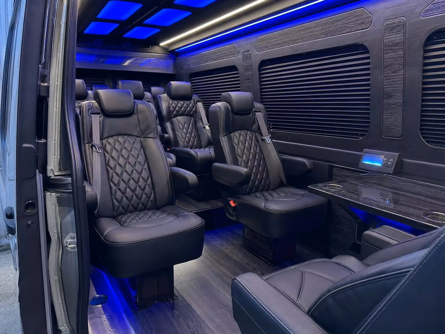 sprinter van transportation for groups and events across tulare