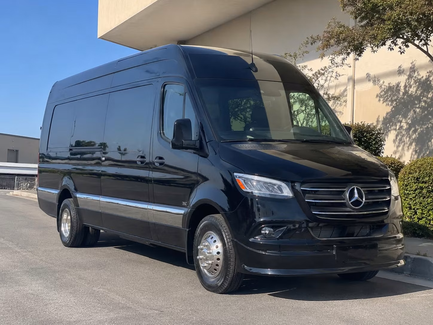 sprinter van with driver