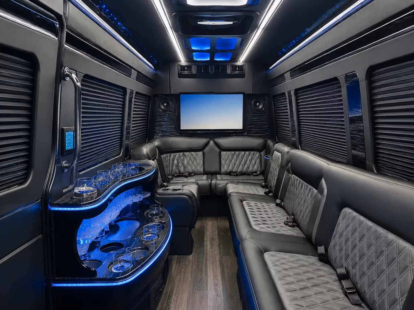 tulare sprinter van rental with driver