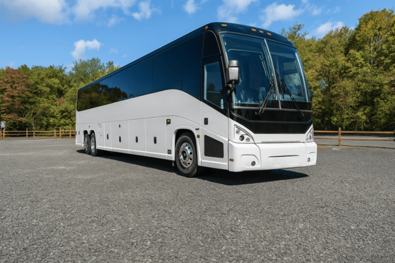 Tulare Charter Bus 56 Passenger Charter Bus